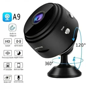 A9 Mini WiFi Camera with Stand – HD Wireless Security Camera