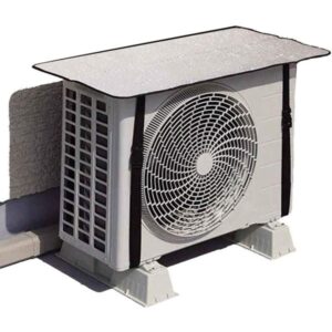 Ac Outdoor Unit Protector Heat Insulation Sunlight Shade Protector From Dust With Adjustable Buckle Rain Cover Air Conditioner Cover 34*16